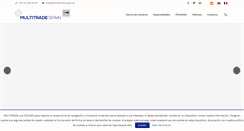 Desktop Screenshot of multitrade-spain.es